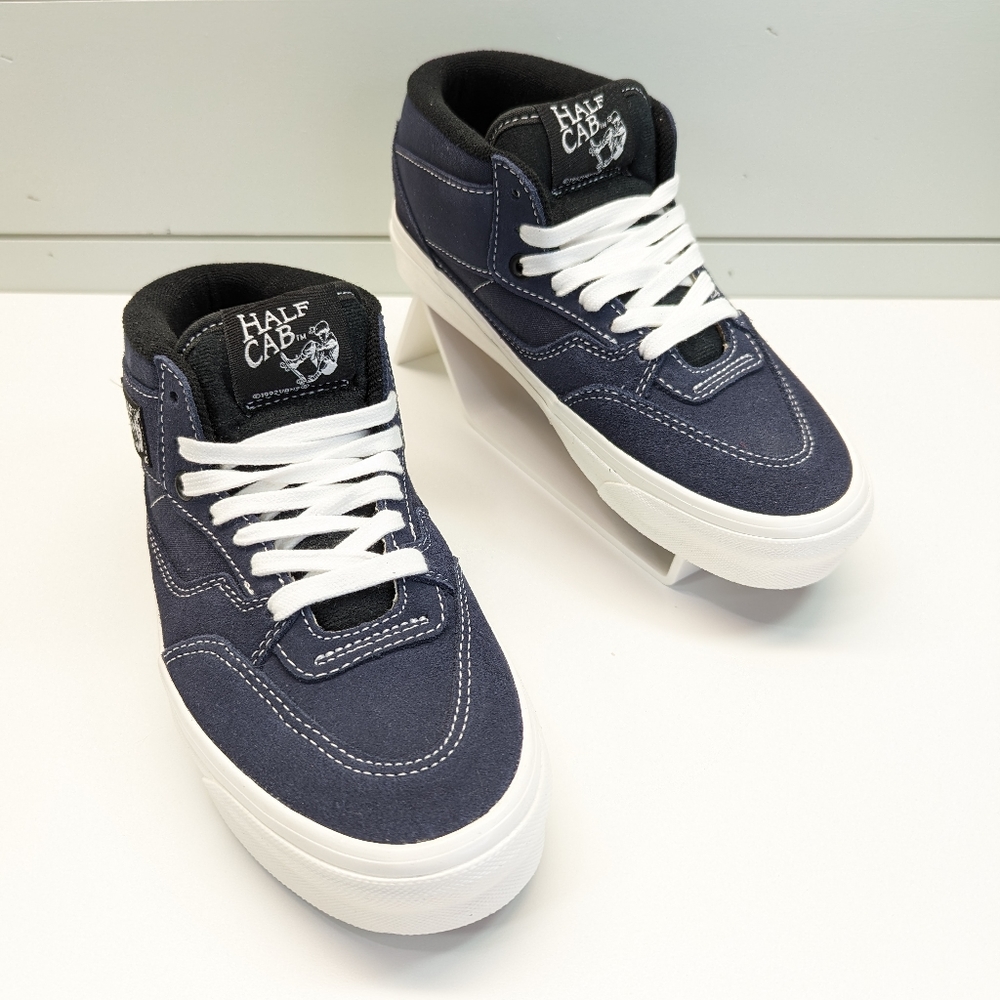 Vans Anaheim Factory Collection Half Cab 33 DX OG Navy Suede Sneakers Women's 8